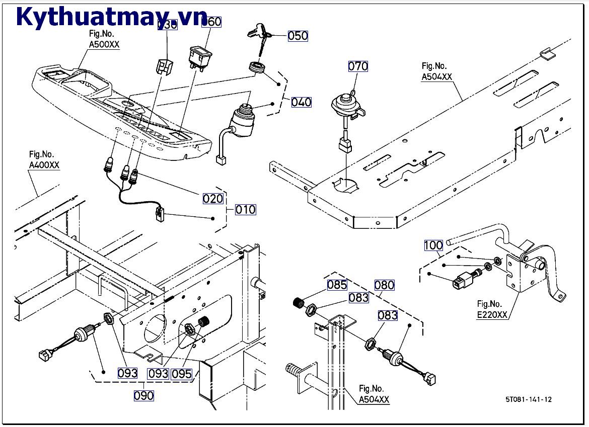 Công tắc buống lái